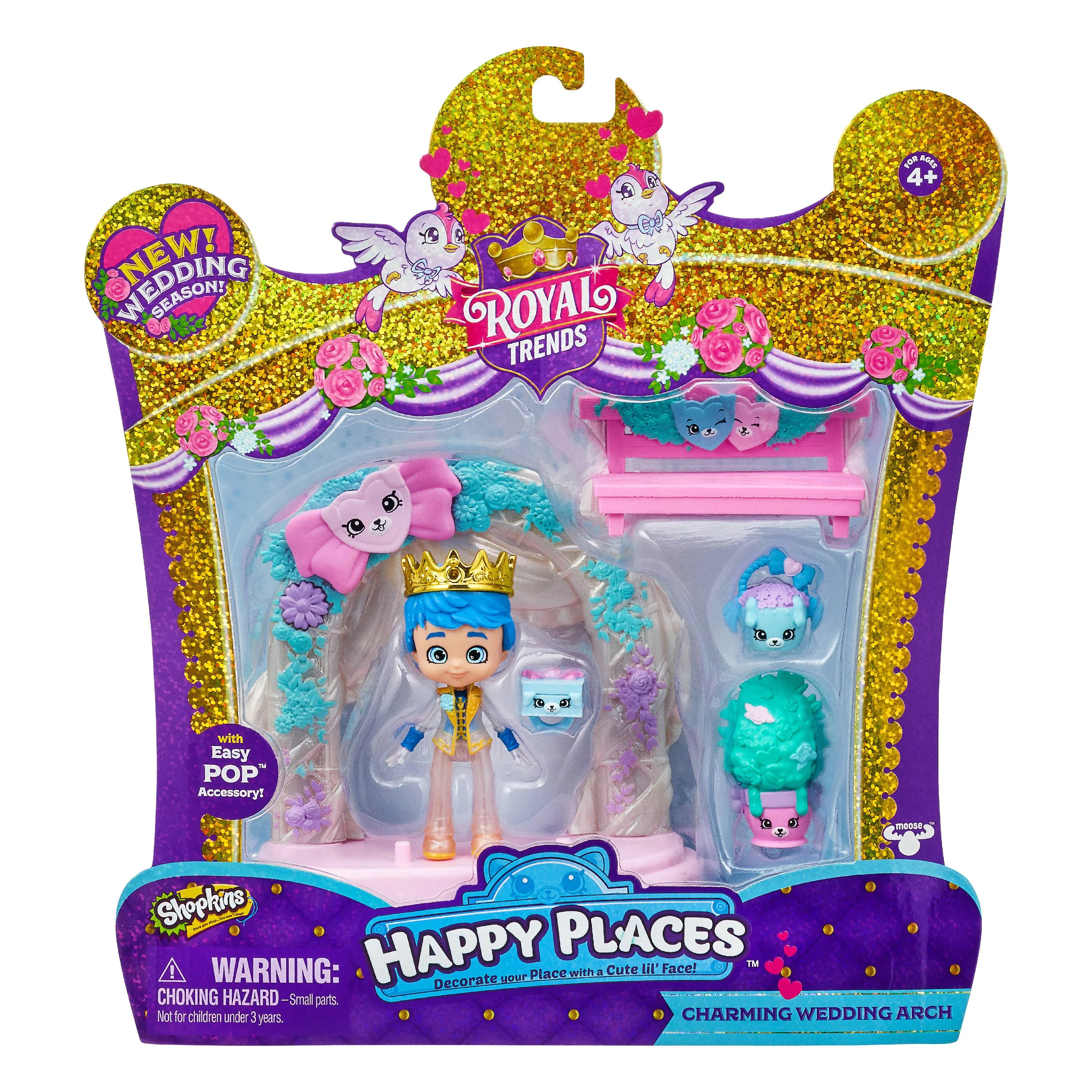 Shopkins Happy Places Small Dolls - Happy Scene Pack Charming Wedding Arch