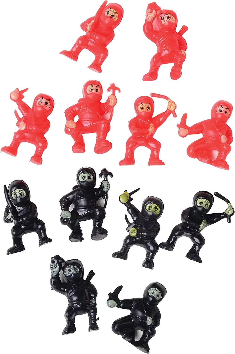 U. S. Toy Mini Ninja Figures Dozen 1.25