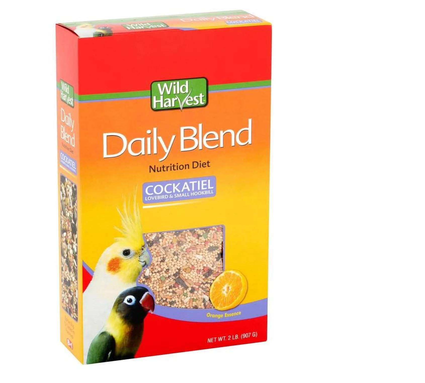 Wild Harvest Daily Blend Nutrition Diet 2 Pounds, For Cockatiels, Lovebirds And Small Hookbills