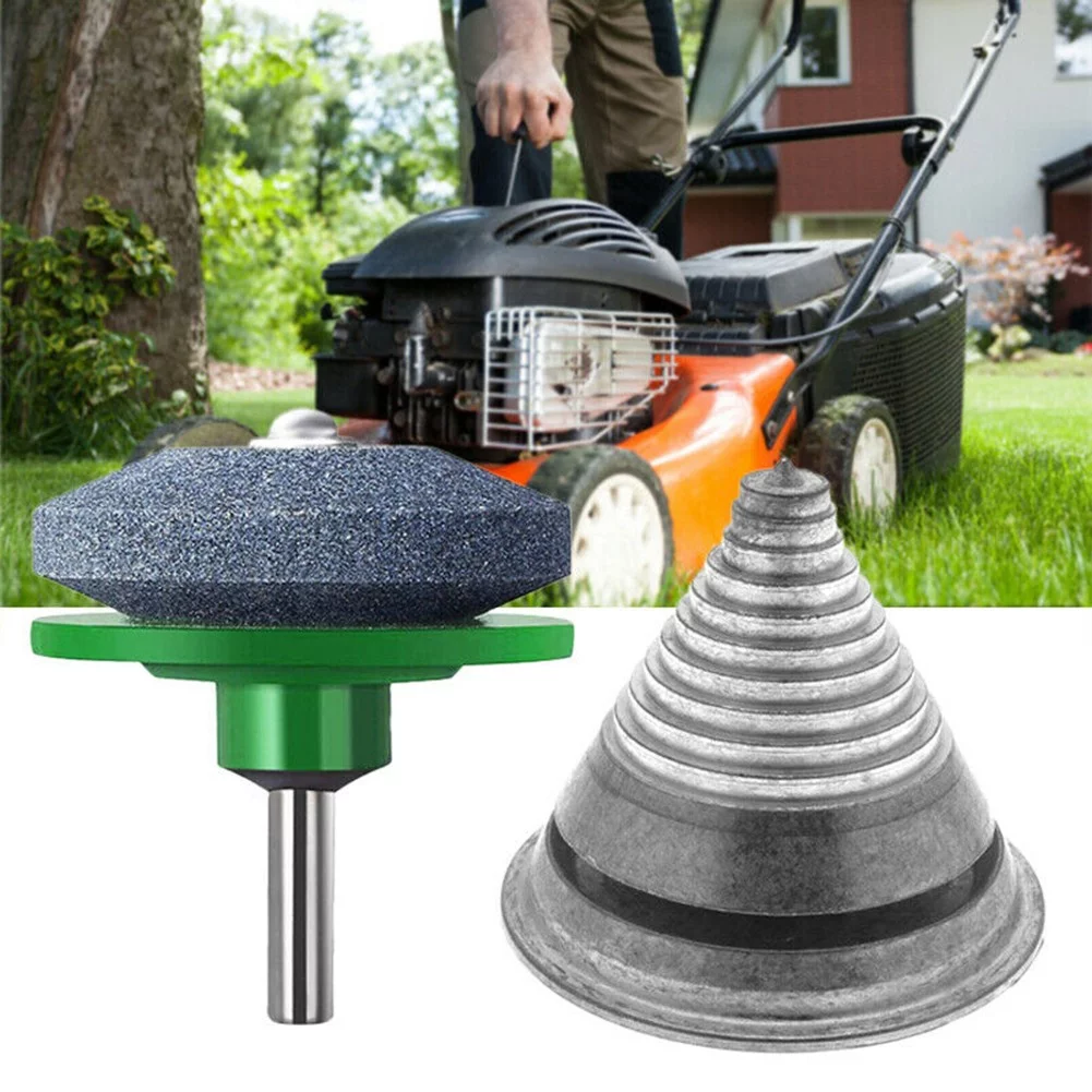 Ruibeauty Rotary Drill Lawn Mower Blade Grinder Garden Yard Sharpener Balancer Tool