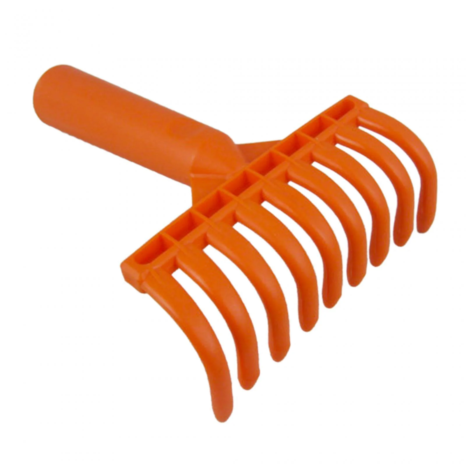 koolsoo Small Yard Leaf Rake Hand Rake Claw Lightweight Ergonomic Reusable Garden Rake Tool Leaf Grass Rake Leaves Clean up of Plants