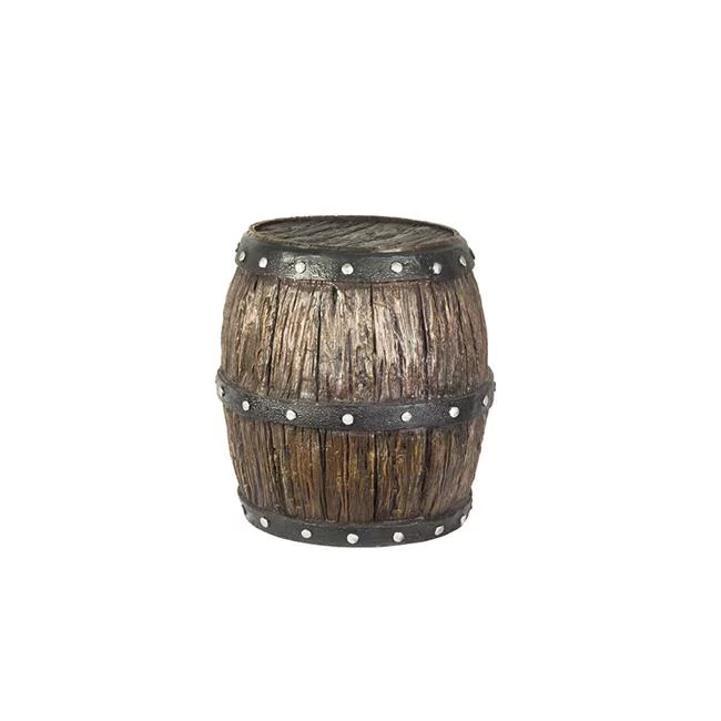 18 in. Whiskey Barrell Planter - Natural