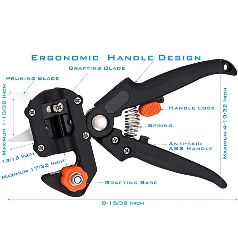 Dazzduo Tools Fruit Grafting Household Dabey Cutting , Shears Pruning Baugger Garden Set Tree Tool JINMIE Kit useld Xibany Professional