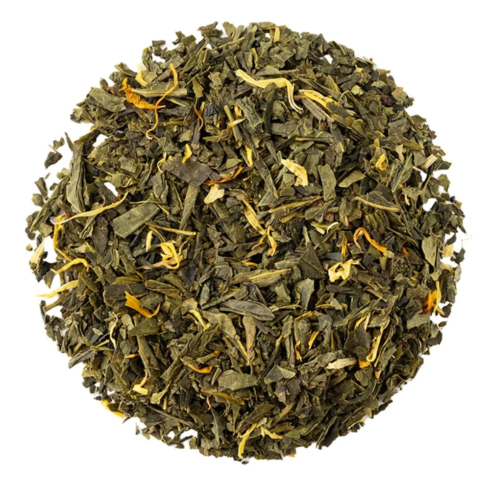 Positively Tea's Organic Mango Green Tea, Loose Leaf, 1 Pound Bag