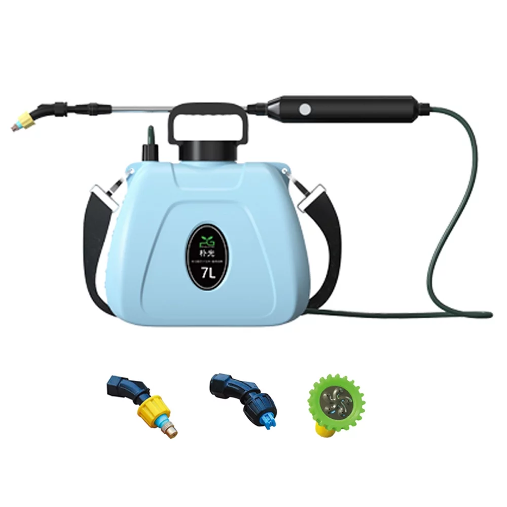 Tomshoo Electric Water Sprayer, 7L Rechargeable Shouldered Sprinkler for Garden Plants