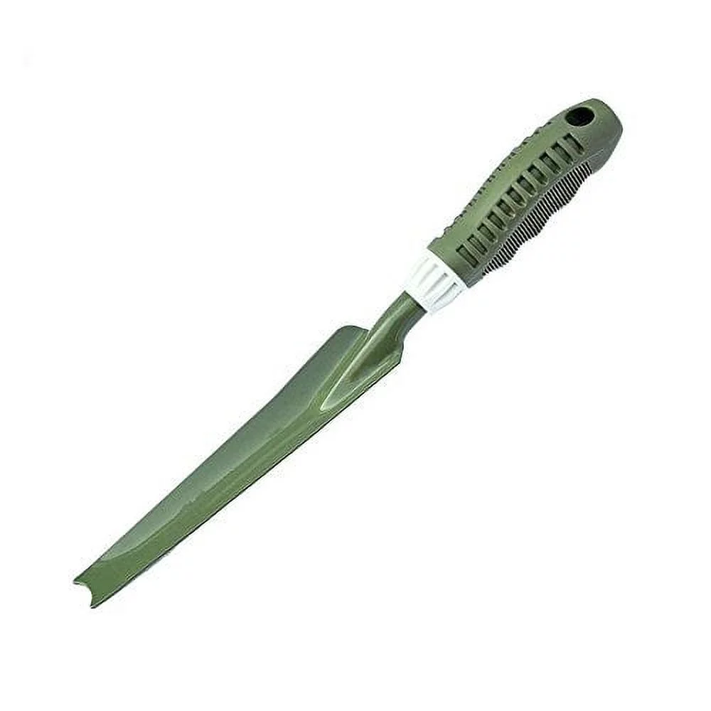 Novo Garden Shovel,12.6-Inch,PE Handle,Green for Plant Flower Soil Transplanter Seeding