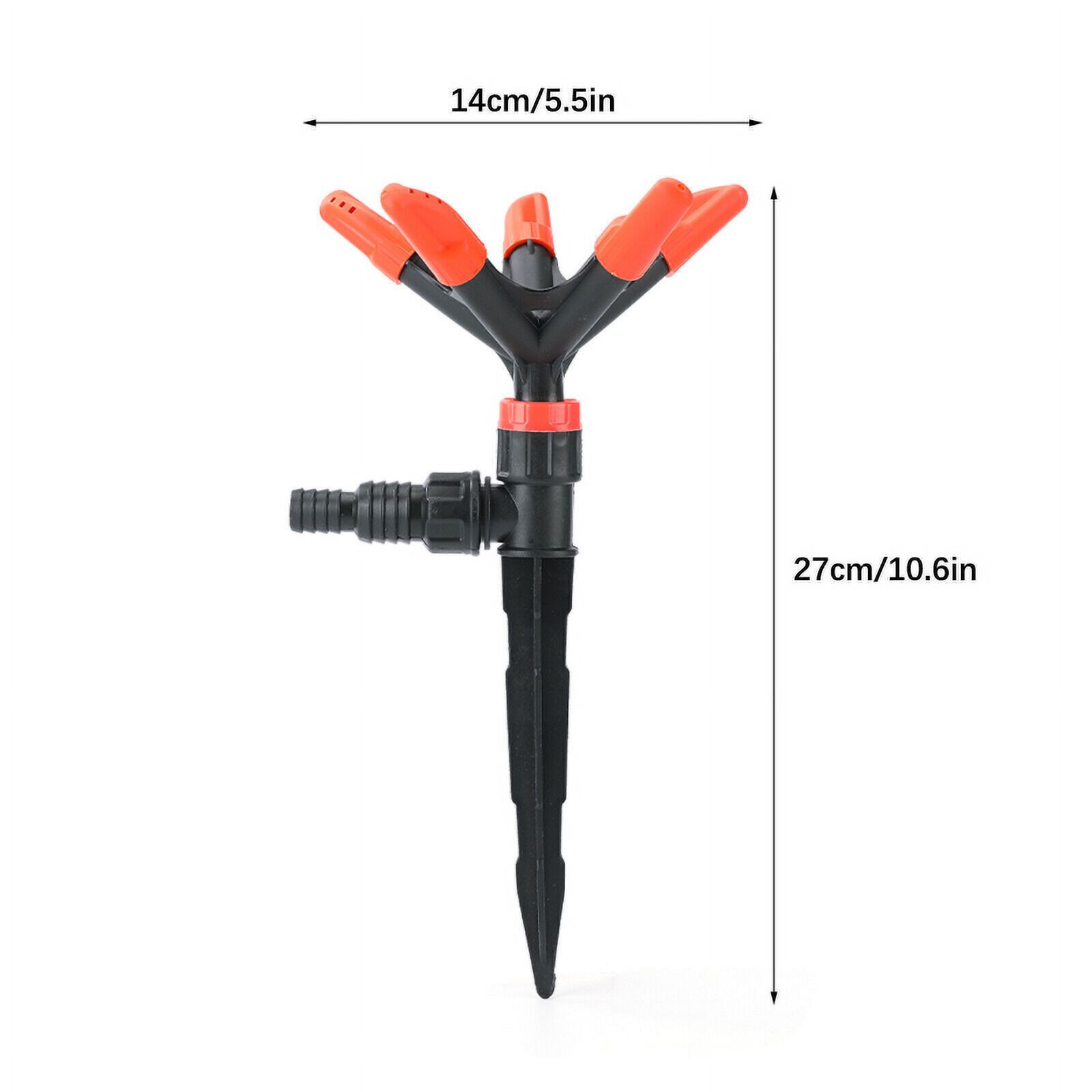 Lawn Garden Water Sprinklers Rotate Spray Sprinkler Automatic 360 Degree Rotating