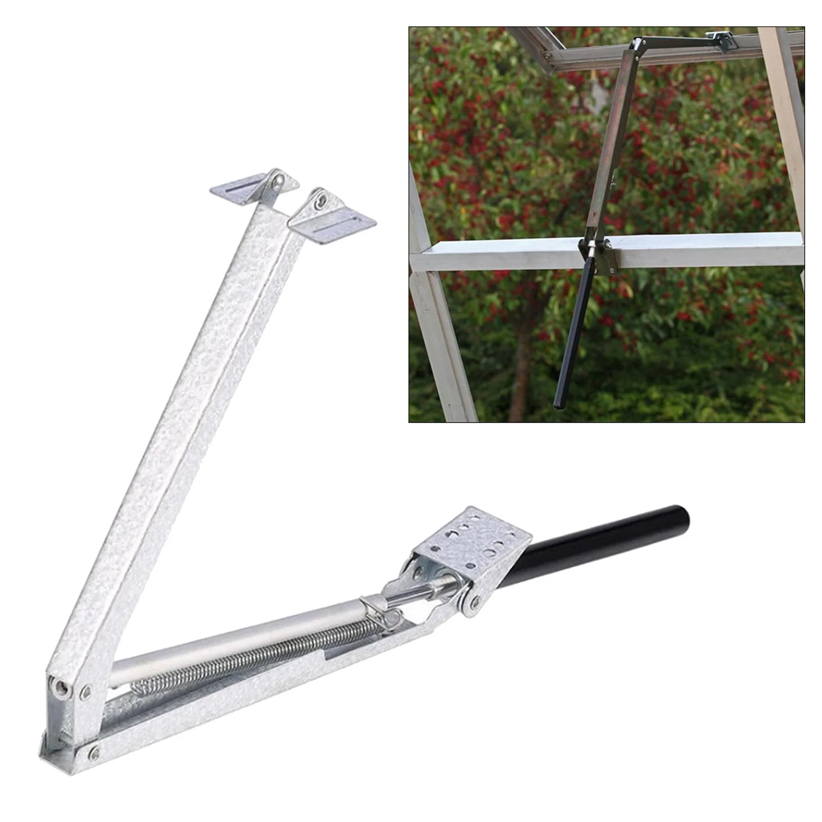 Solar Sensing Automatic Greenhouse Window Opener Spring Auto Opening Tool, Automatically Opening Closing