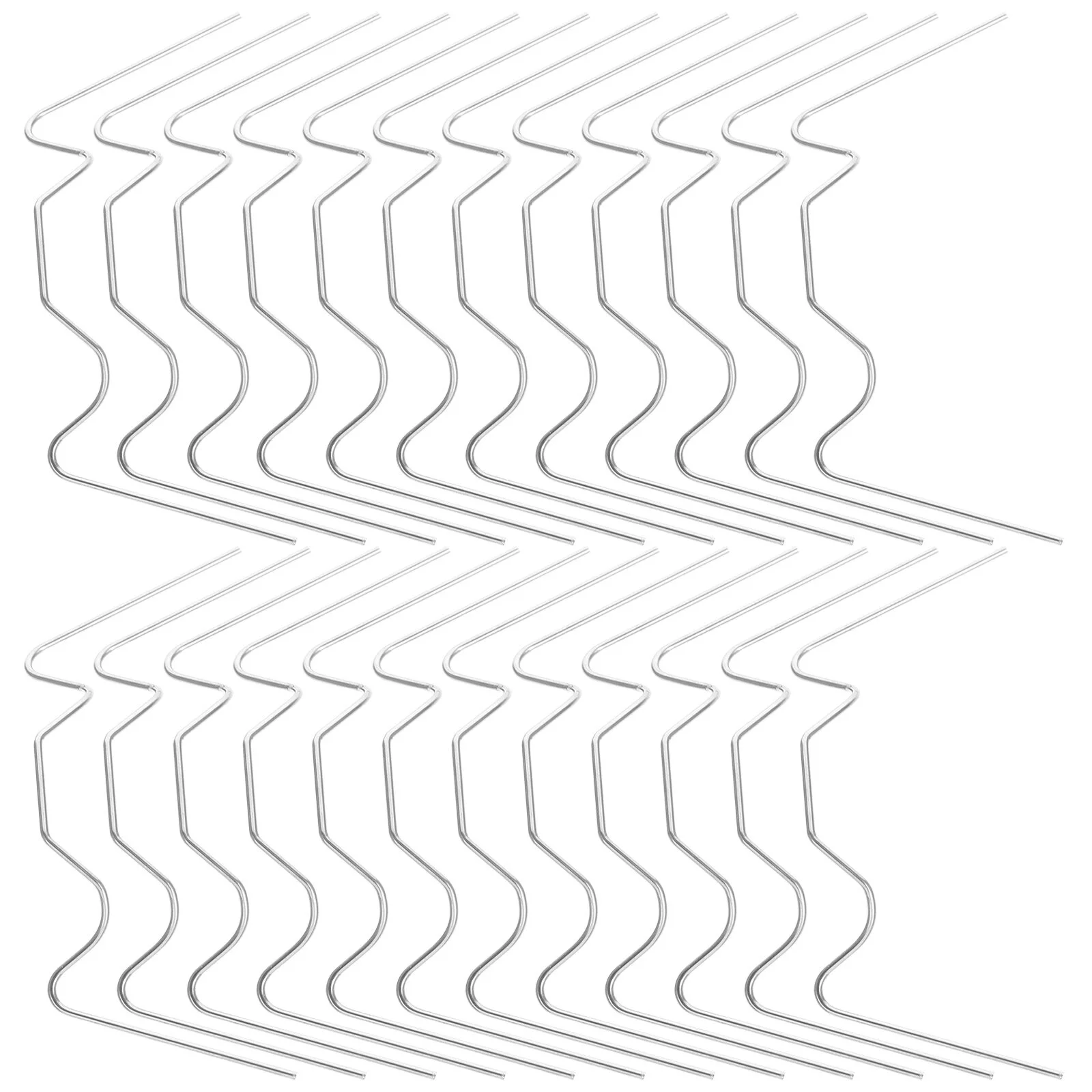 Jibingyi 25 Pcs Glazing Clips Greenhouse W Clips Stainless Steel Fixing Clips Metal Holding Clips