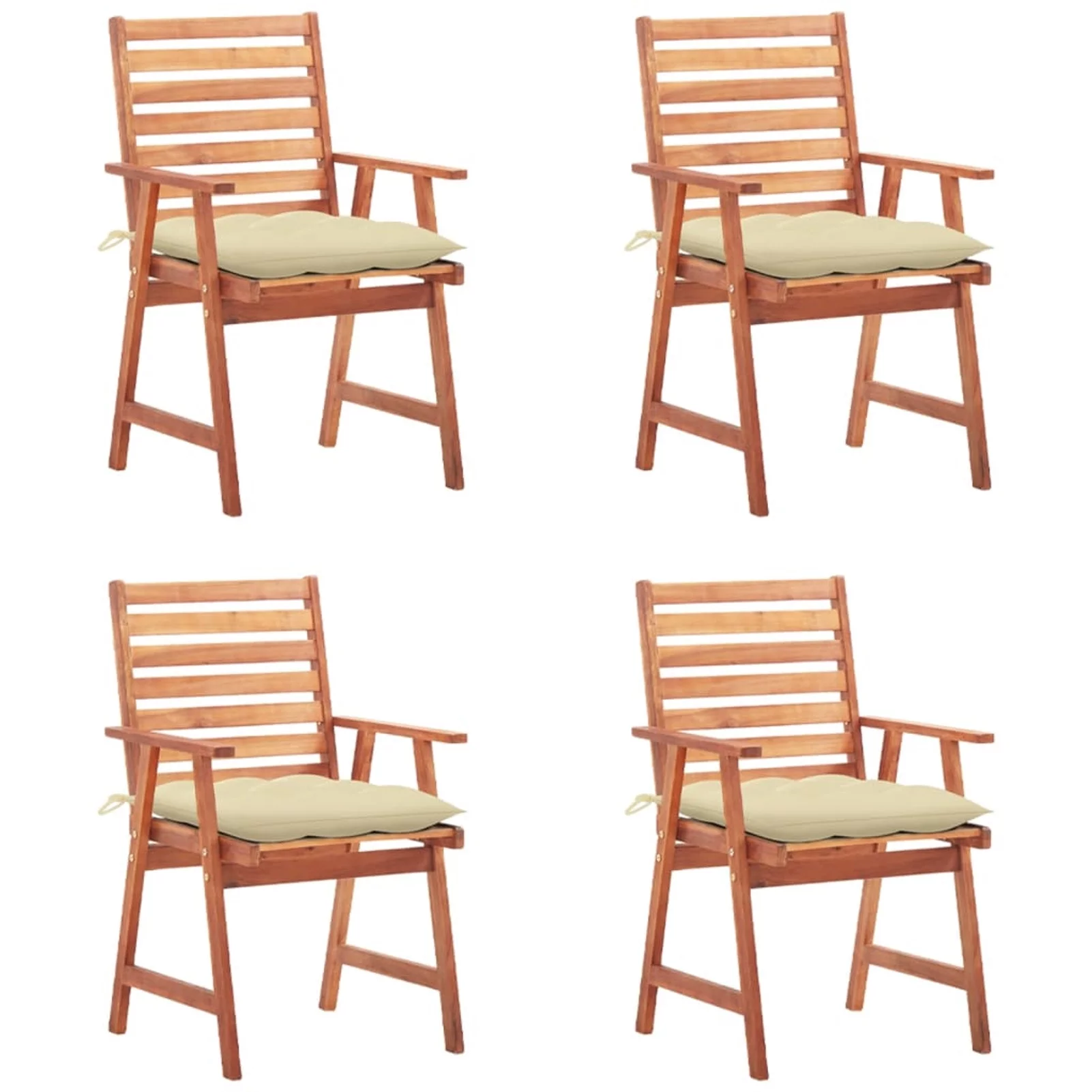 Andoer parcel,Chair PatioChair 4 Pcs With Patio Chairs FurnitureChair Wood 3078337 X 24.4 X Patio Weatherproof Chair X 36.2 Inches Of 4 Wood Set Of 4 24.4 X 36.2 Balcony22
