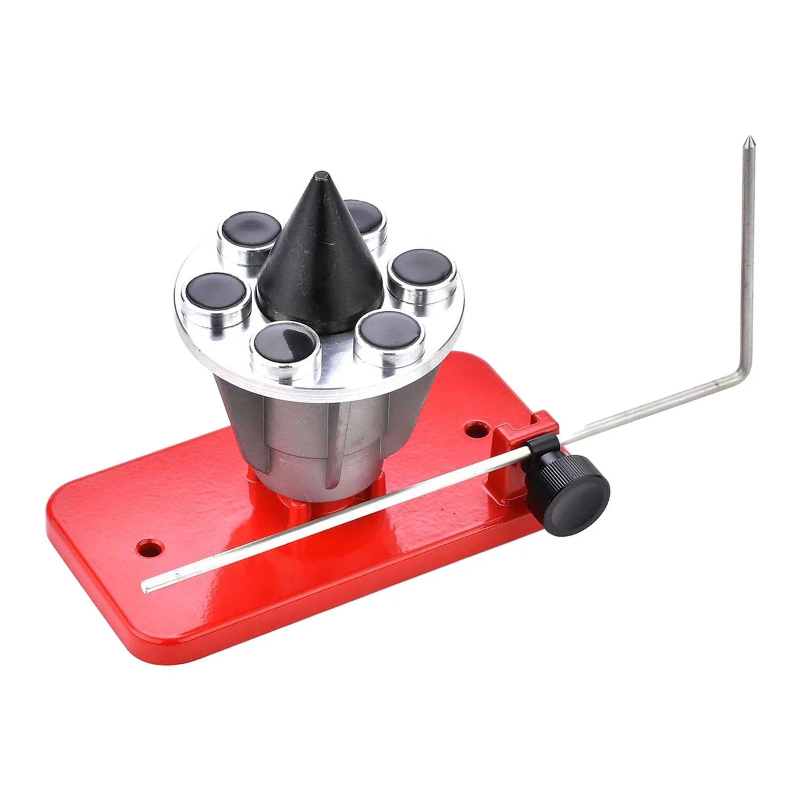 Mower Balancer,Mower Blade Balancer Wall Mount,Balancing Lawnmower Blade Smooth Cutting,Lawnmower Blade Balance Tool Precision Universal,Blade SharpenIng Universal Metal Wear Resistant,Power