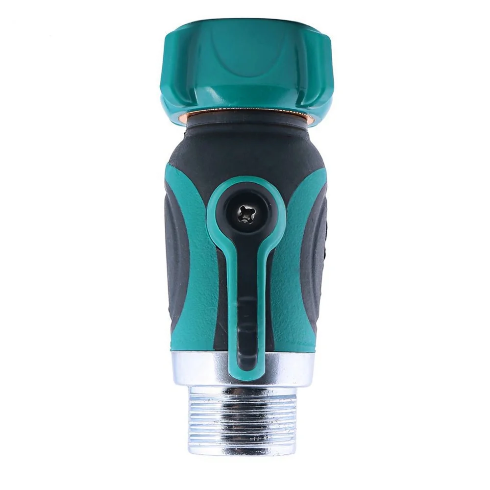 GuLuBin Sprinkler Doubler Garden Hose to Shut Off Valve Connect Outside Spigot Friendly Faucet Extension