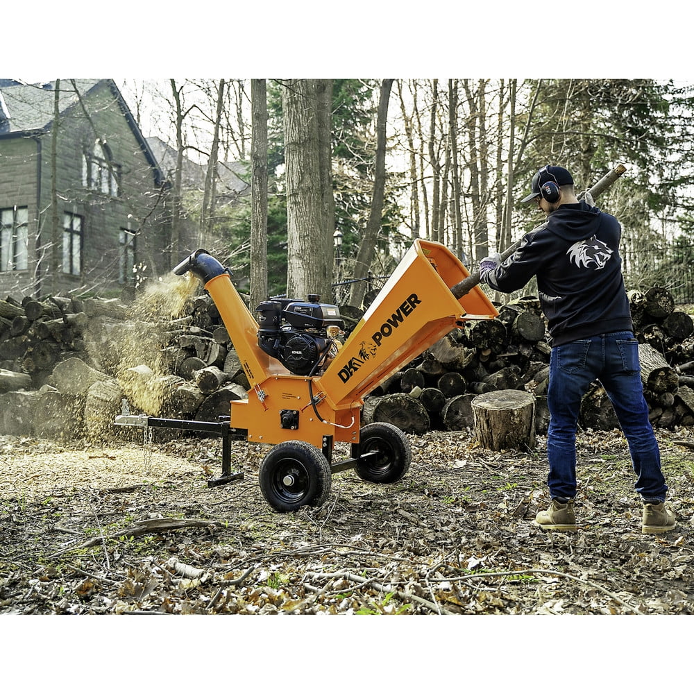 Detail K2 OPC506 6 in. 14 HP Cyclonic Chipper Shredder with KOHLER CH440 Command PRO Commercial Gas Engine