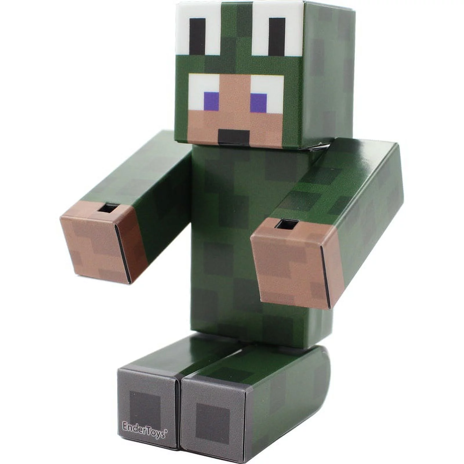 Lizard Costume Action Figure Toy, 4 Inch Custom Series Figurines by EnderToys