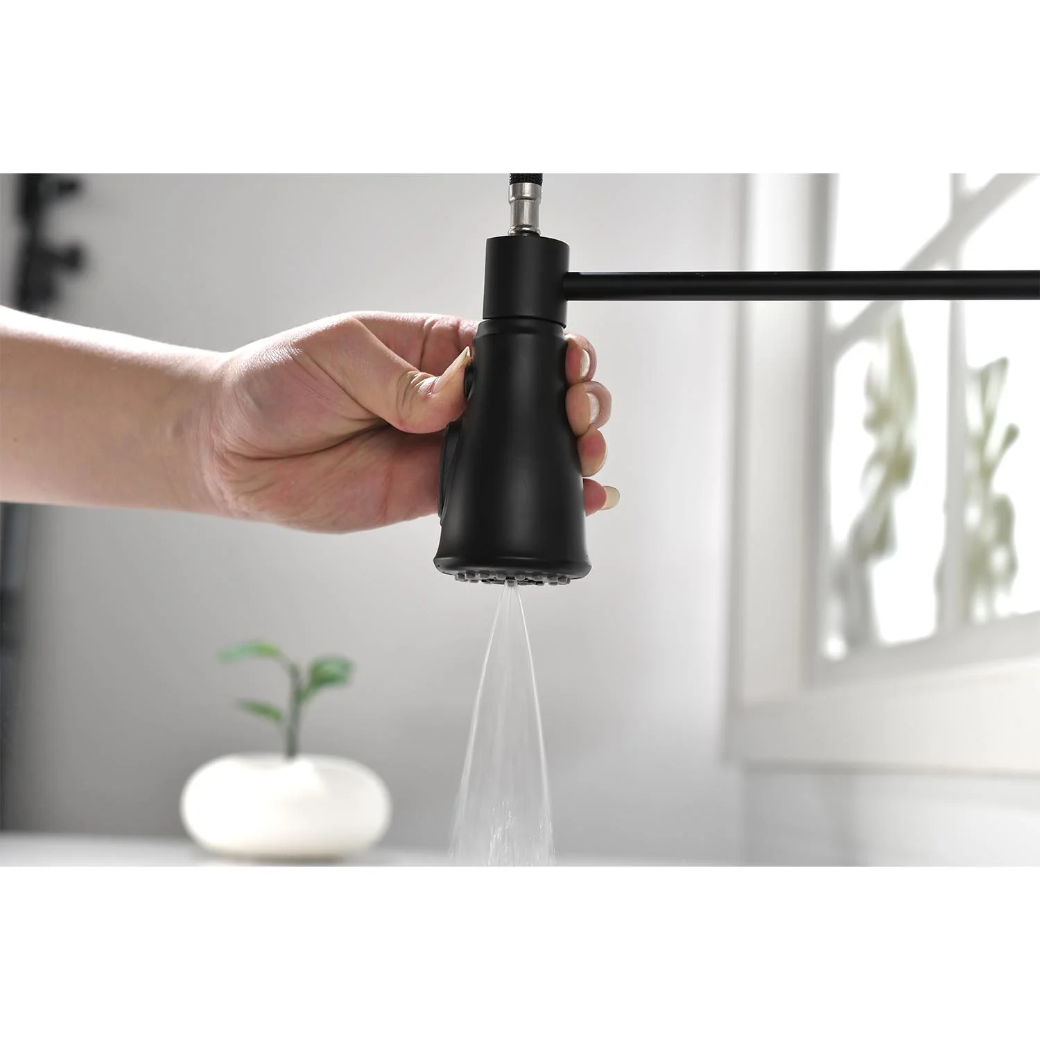 TJCGDTY Touch Kitchen Faucet with Pull Down Sprayer