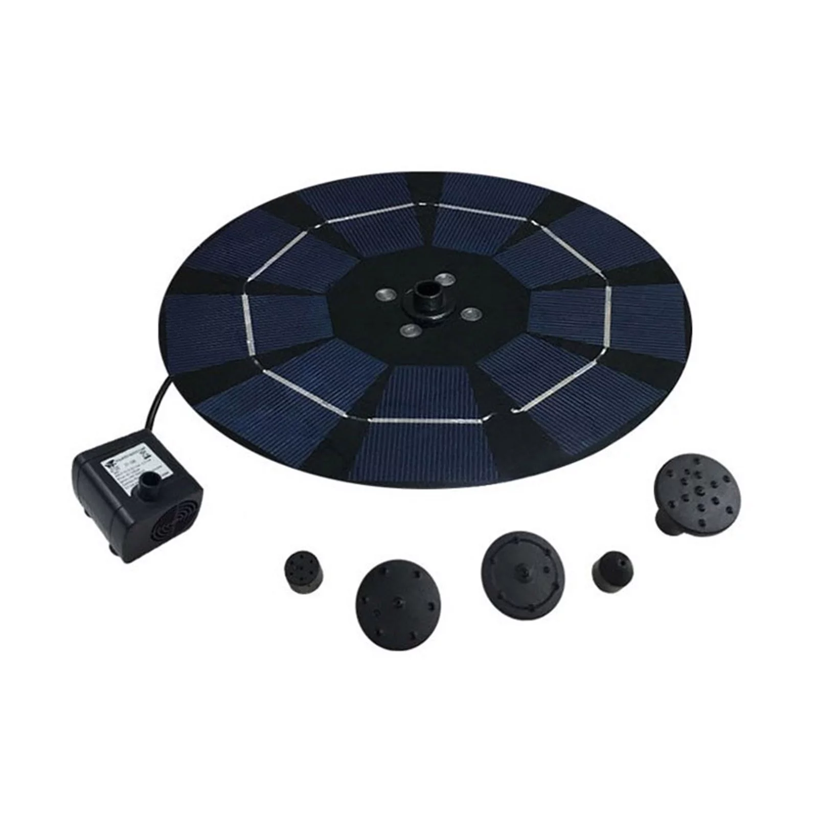 Solar Pump Freestanding Floating Solar Bird Bath Water Pump Garden Bird Bath Decor Large Yard Sprinkler Kids Water Activities Outdoor Tripod Sprinklers Crazy Sprinkler Heavy Duty Sprinkler Sprinkler