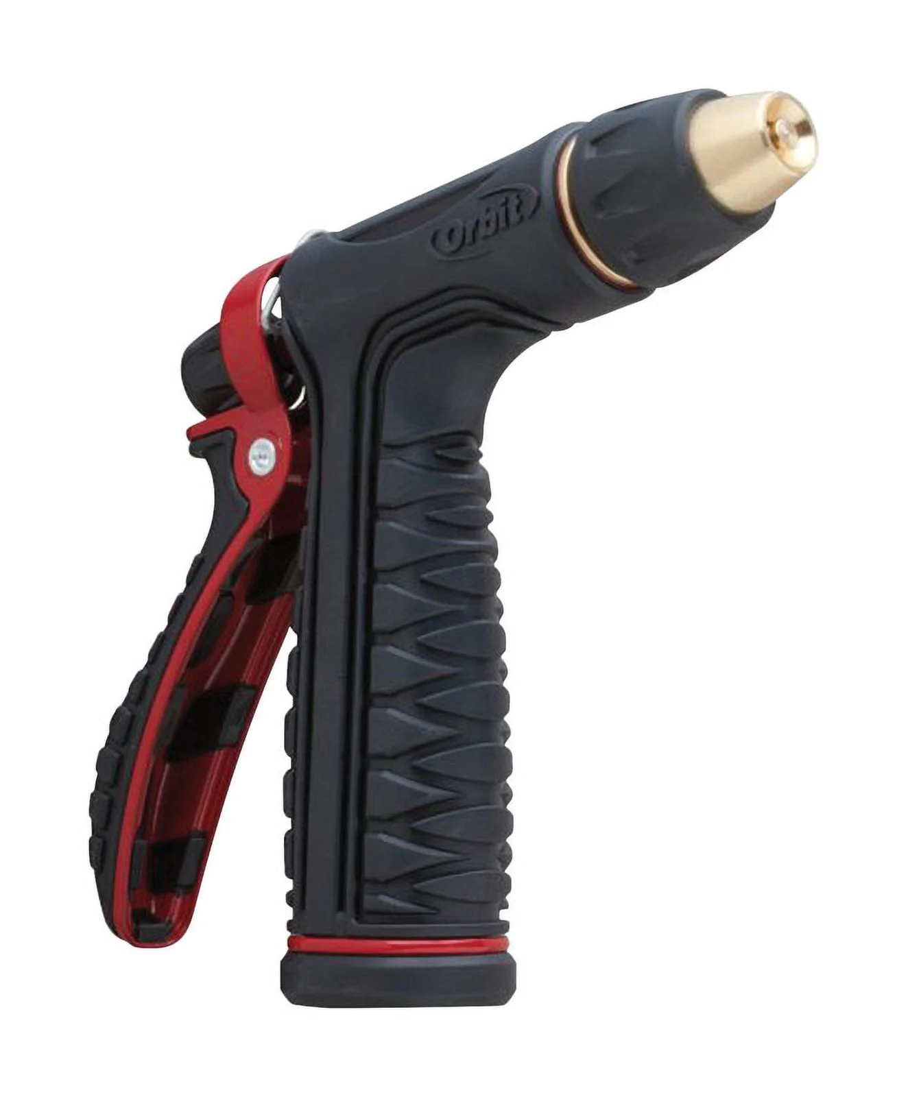 1 Pc, Orbit Pro Flo 1 Pattern Adjustable Jet Stream Metal Heavy-Duty Hose Nozzle