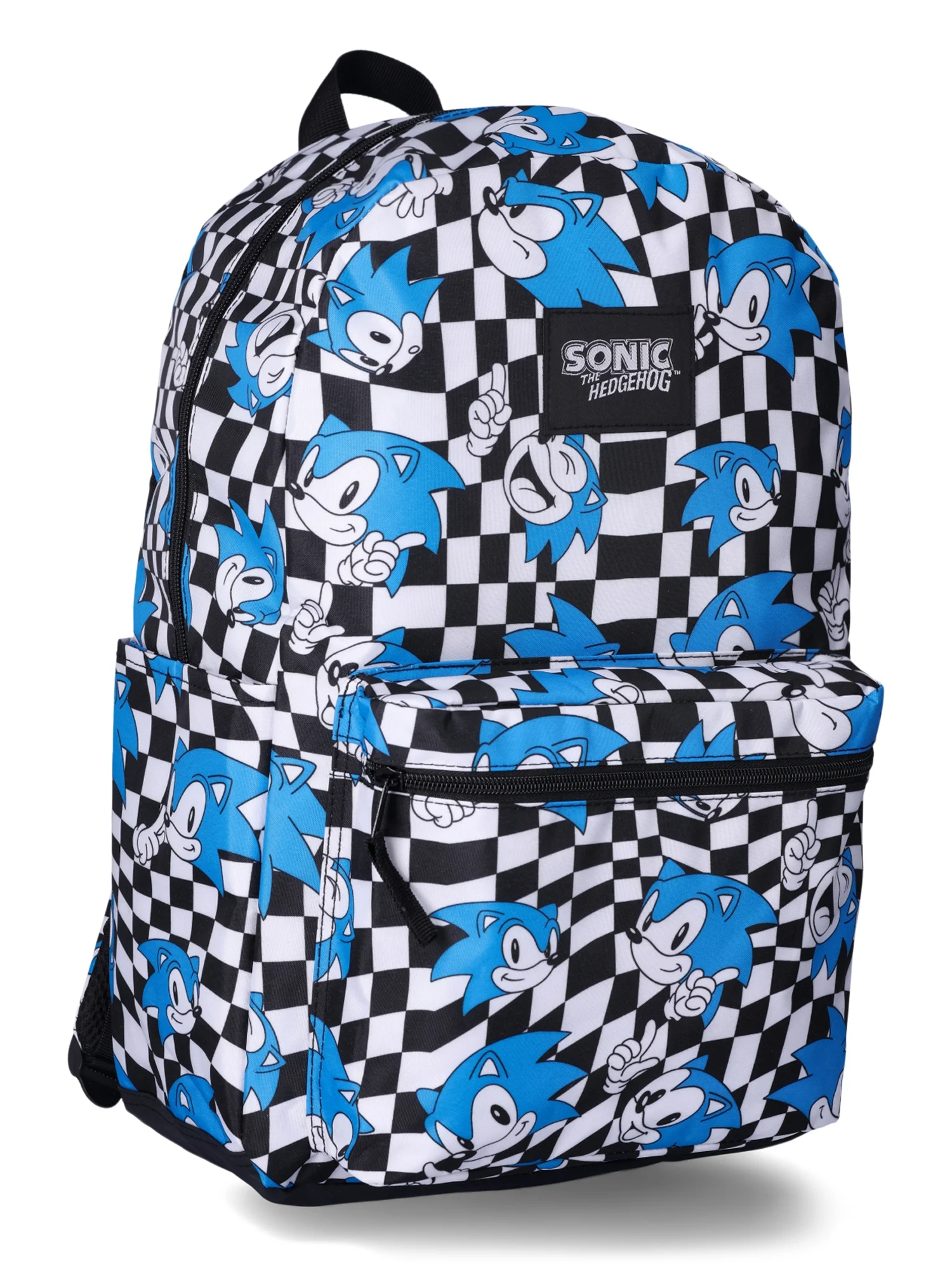 SEGA Boys’ Sonic The Hedgehog 17” Laptop Backpack, Blue