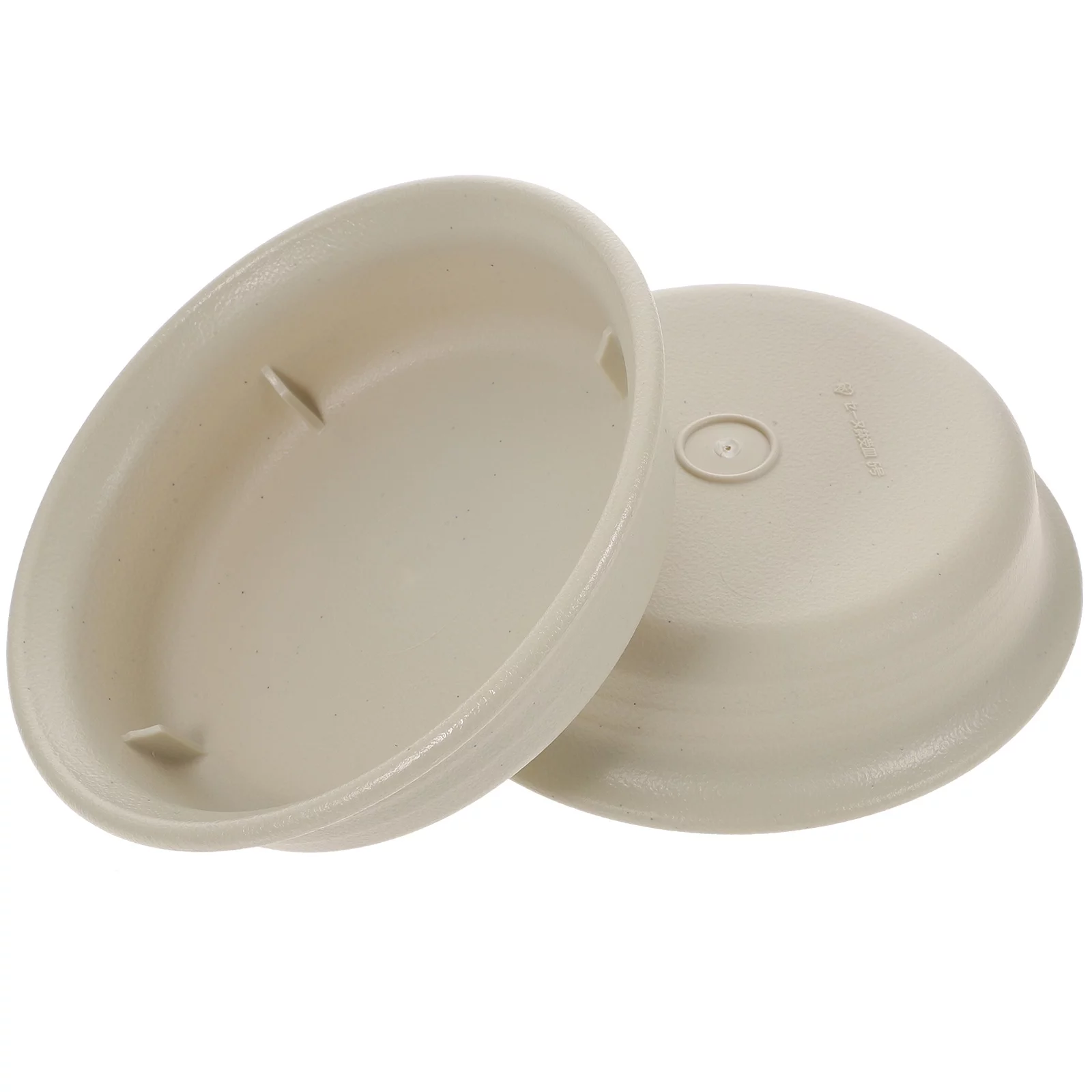 Gongxipen 2pcs Round Plant Saucer Tray Plastic Flower Pot Saucer Pallet Round Flower Pot Base