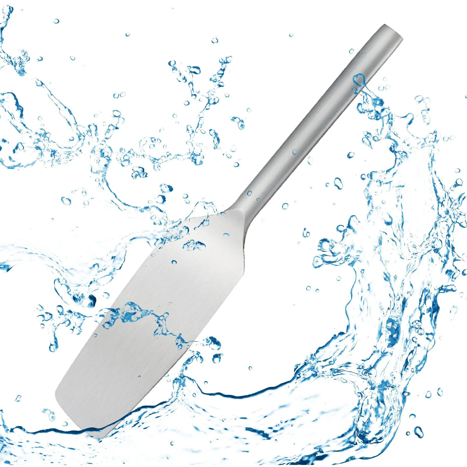 SunniMix Brick Trowel Drywall Plastering Trowel Filling Cement Tool Multifunctional Brick Silver 43.5cm