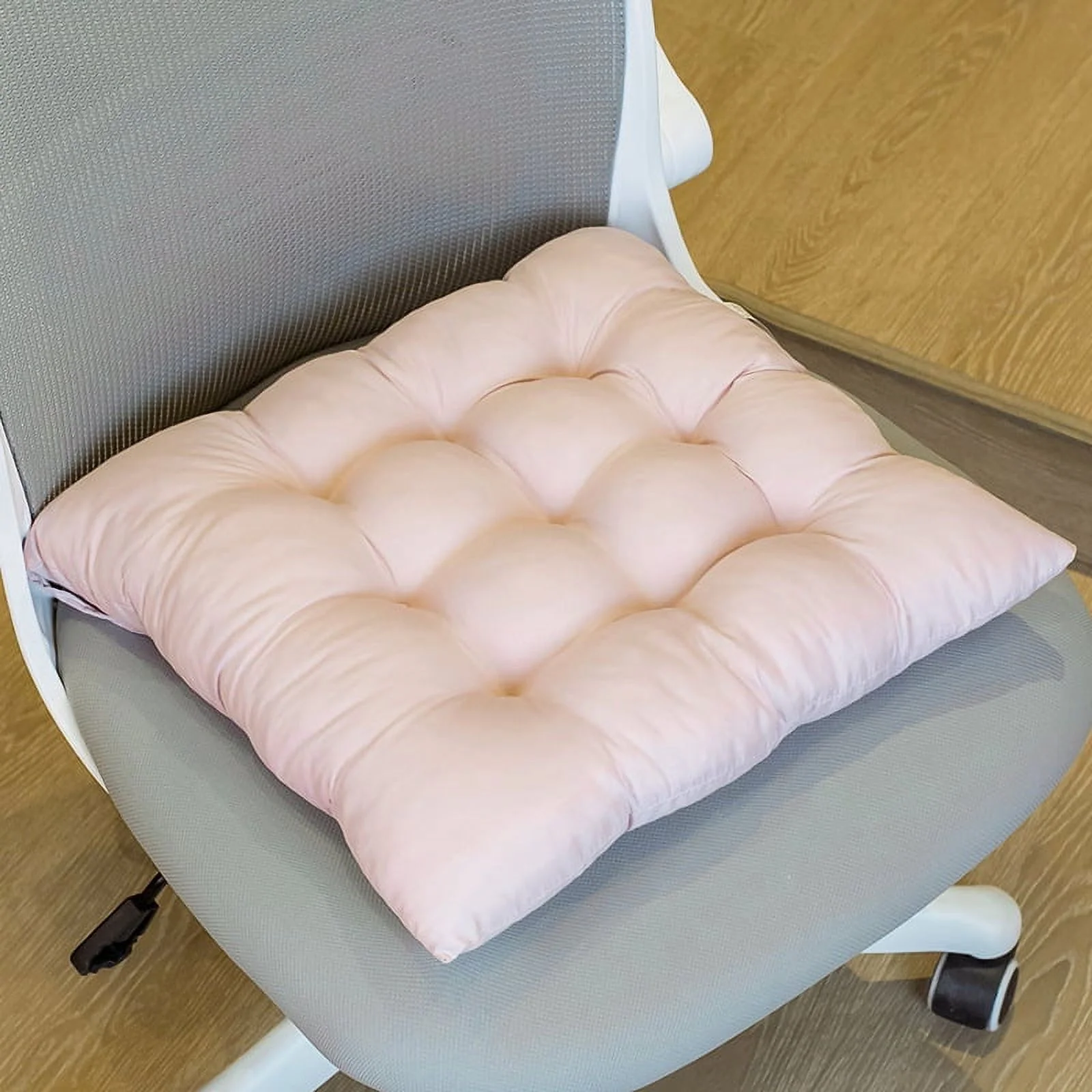 Namzi Seat Cushion Garden Patio Home Kitchen Office Thicken Comfy Seat Cushion, Grey powder 18