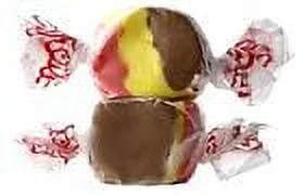 BANANA SPLIT Salt Water Taffy Candy- TAFFY TOWN - 1 LB BAG FRESH - FREE SHIPPING