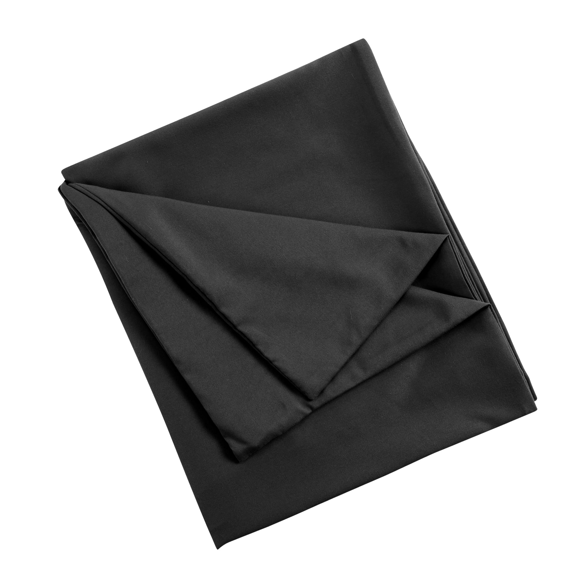 REGALWOVEN Microfiber Body Pillowcase with Zipper Closure, Black, Body(20