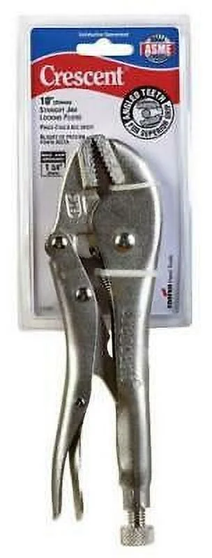1 PC Crescent 10 in. Alloy Steel Straight Jaw Curved Pliers