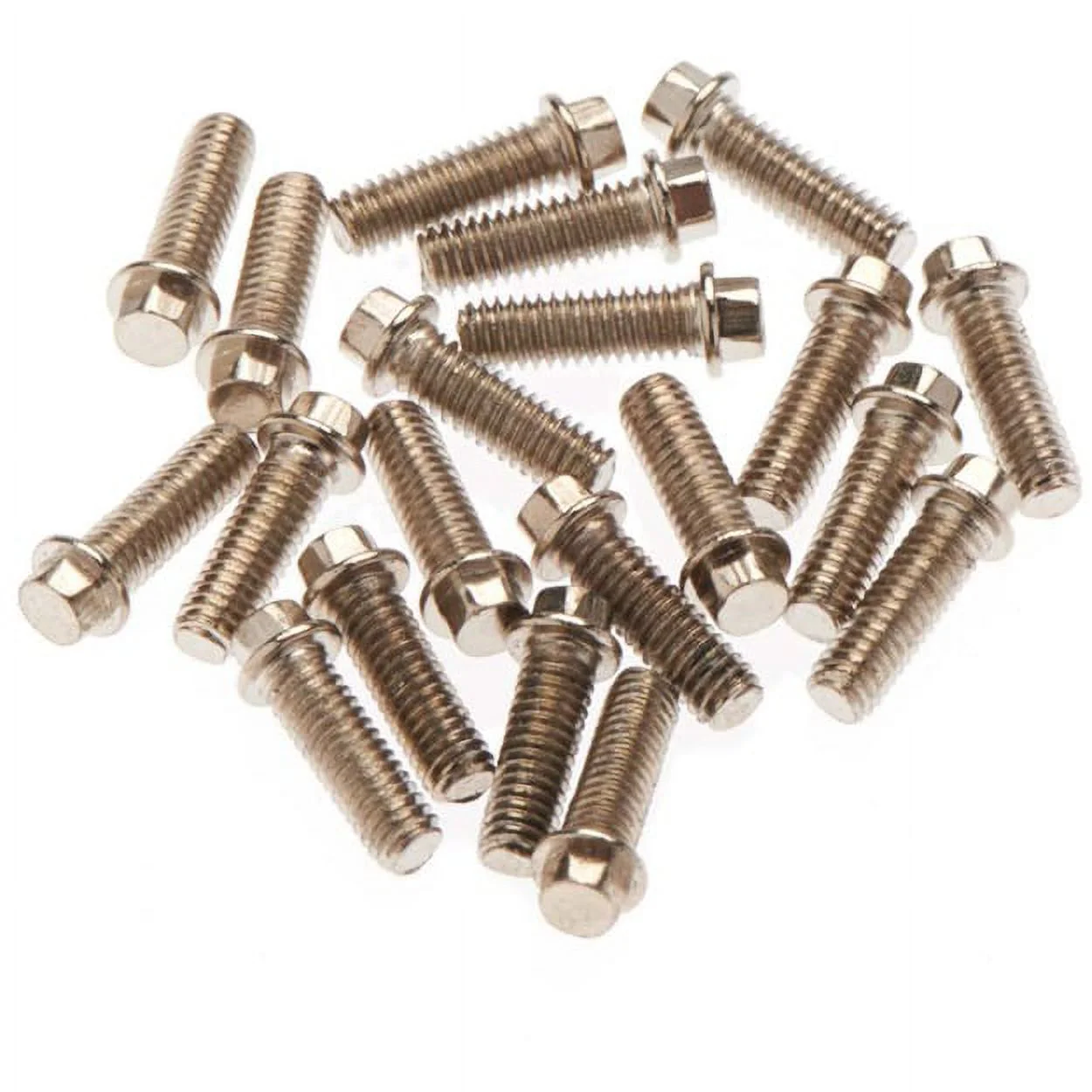 RC4WD RC4ZS0418 M2.5 x 8 mm Miniature Scale Hex Bolts, Silver