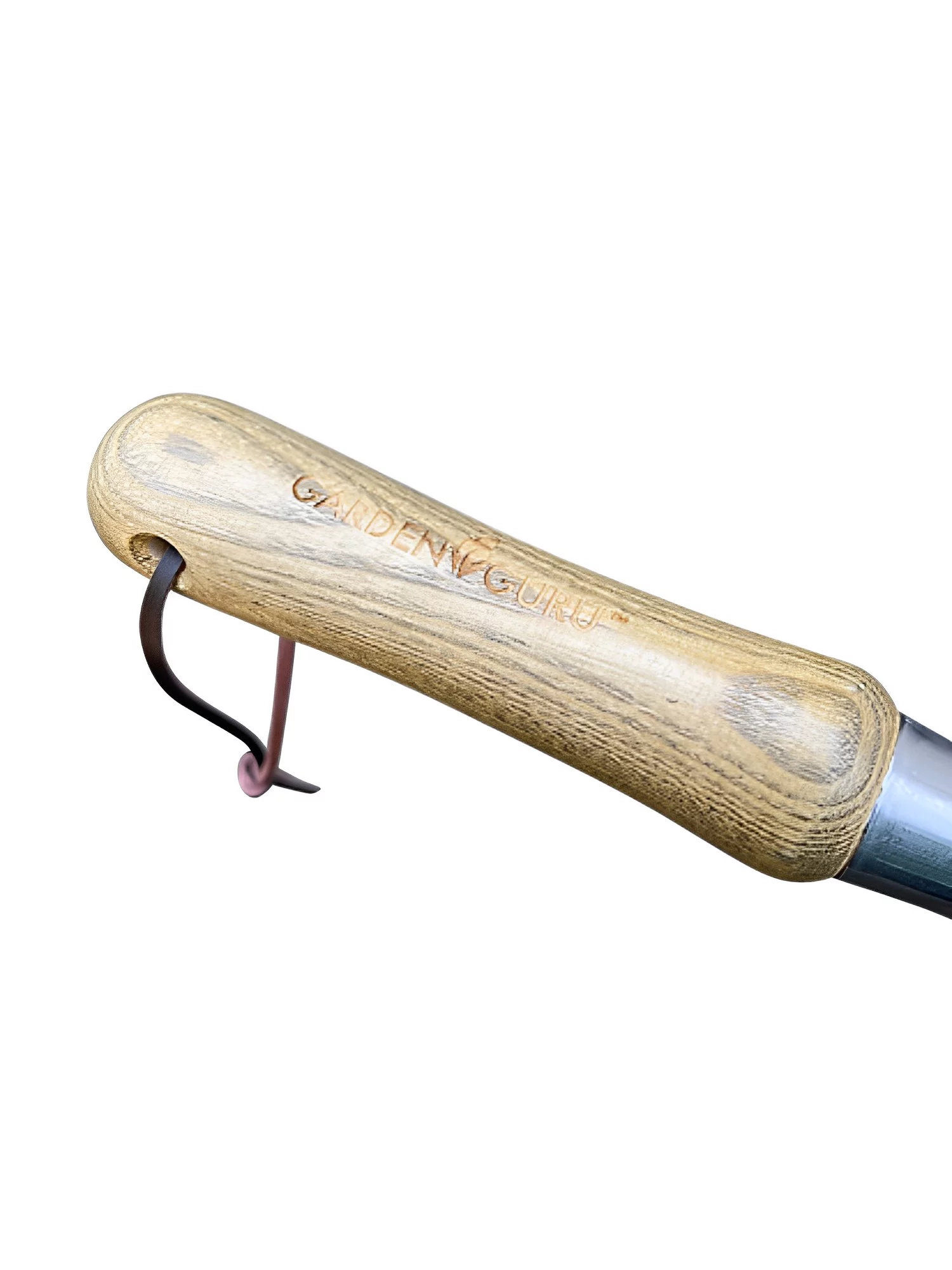 Garden Guru Stainless Steel Hand Rake Tiller with FSC Wood Ergonomic Handle, Great for Gardening, Cultivating, and More (2 Pack)