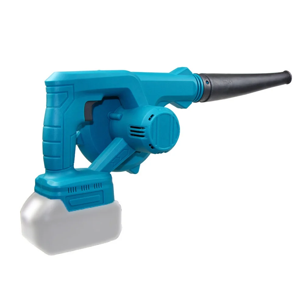 High-Power Electric Blower Strong Wind Leafs Blower Stepless Speed Change Dust Removal Fan Handheld Lithium Battery Power Supplys Home Snow Cleaner Power Tool