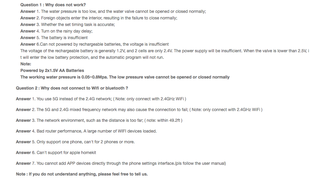 Bluetooth Sprinkler Timer, WiFi Smart Irrigation Water Timer, Wireless Remote APP & Voice Control, Rain Delay/ Manual/ Automatic Watering System(Notice: Cannot ship out the goods at weekends.)