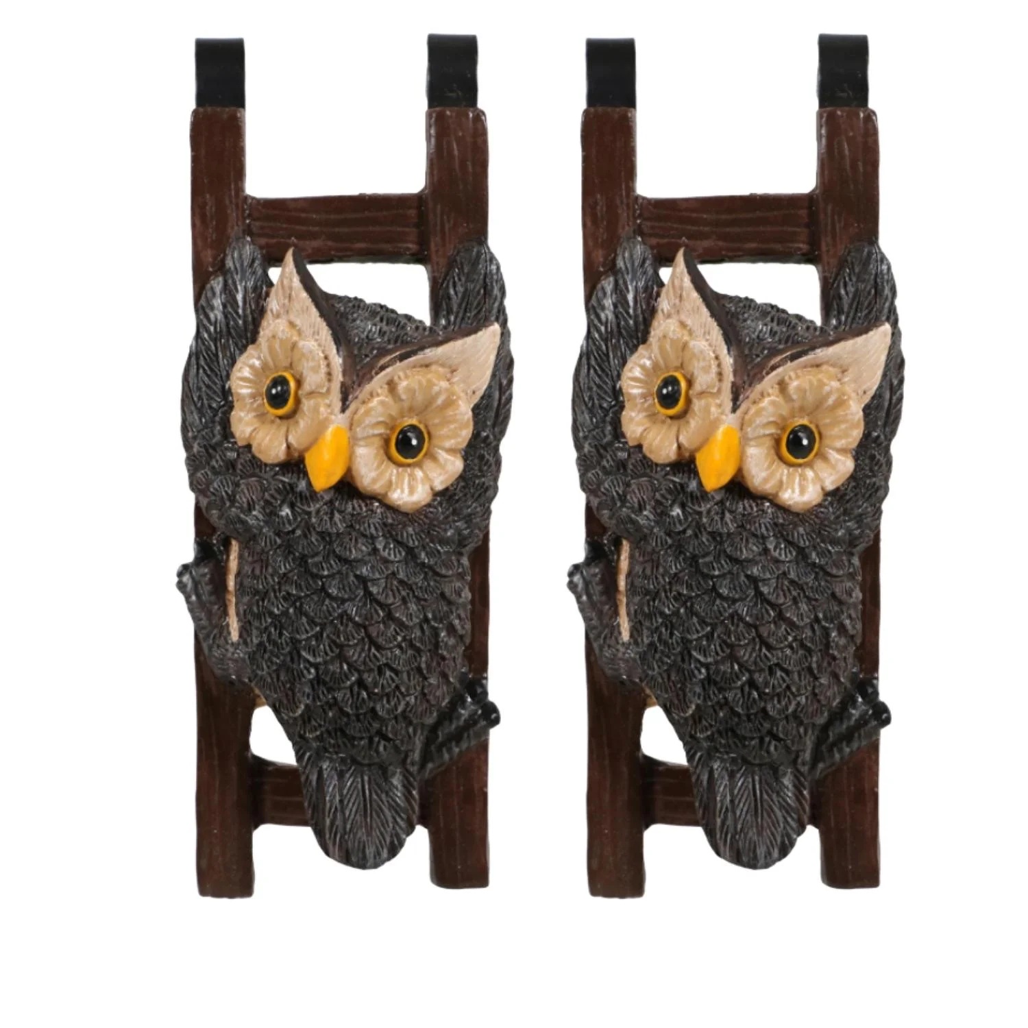 NS Flower Pot Hugger Figurine Owl Garden Décor Get All The Fun Collections of Pot Pal Climbers Hanging Planter Decorations Patio Yard Decor Indoor & Outdoor Pot Climbing Ornaments Set of 2