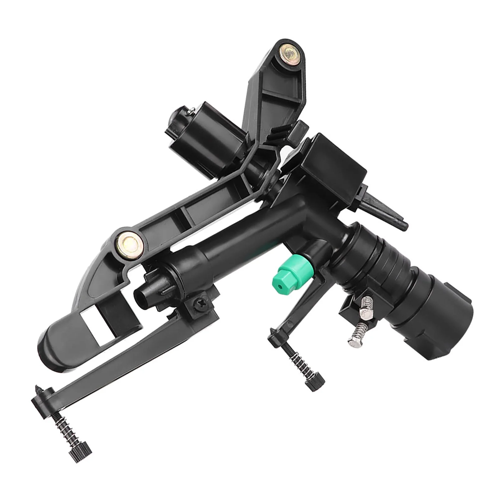 YUMILI Rocker Arm Sprinkler, Garden Sprinkler Head G1 Female Thread Rocker Arm Nozzle Rotating Rocker Nozzle Lawn Sprinkler