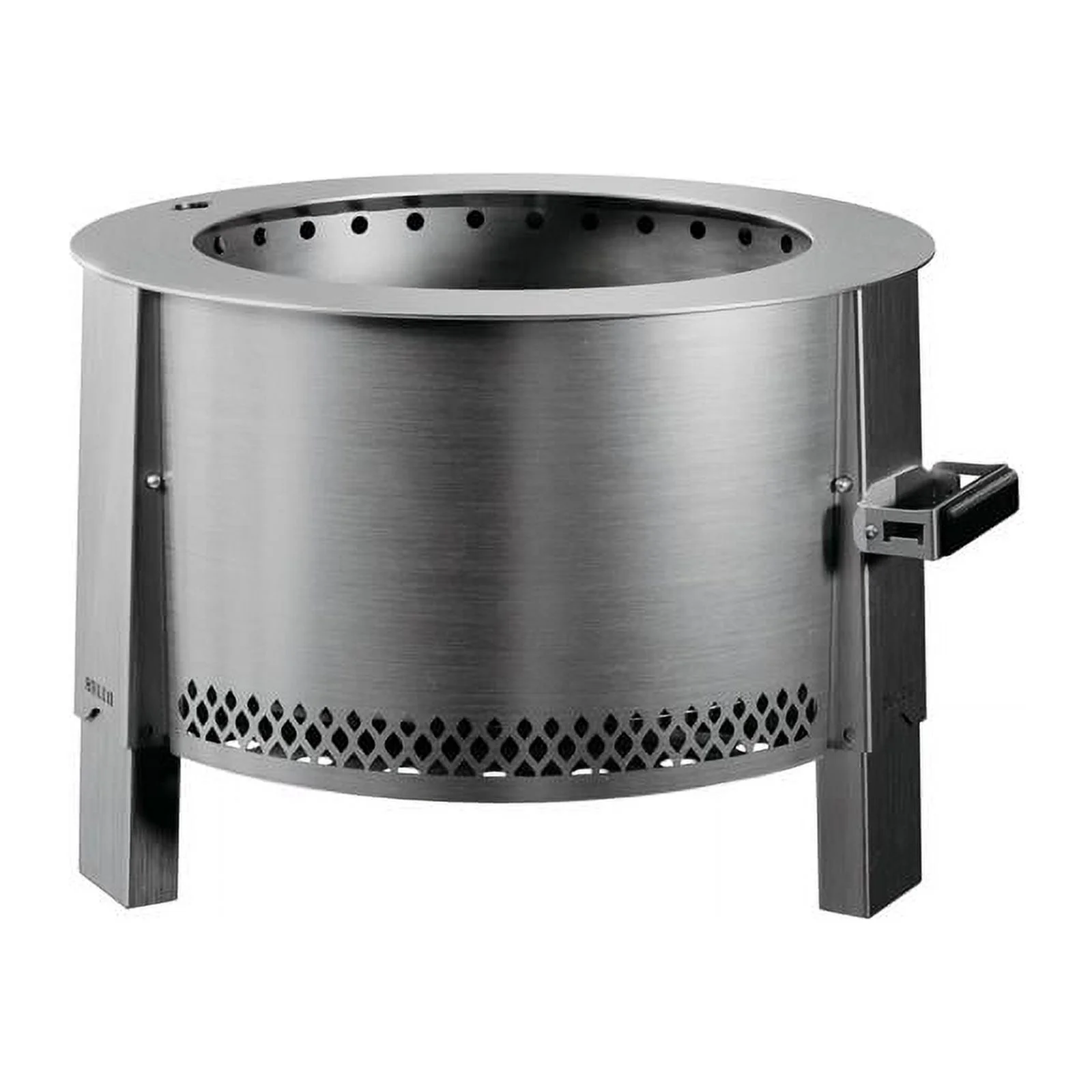 Breeo Y Series Smokeless Fire Pit 19 in. W Stainless Steel Outdoor Round Multi-Fuel Fire Pit