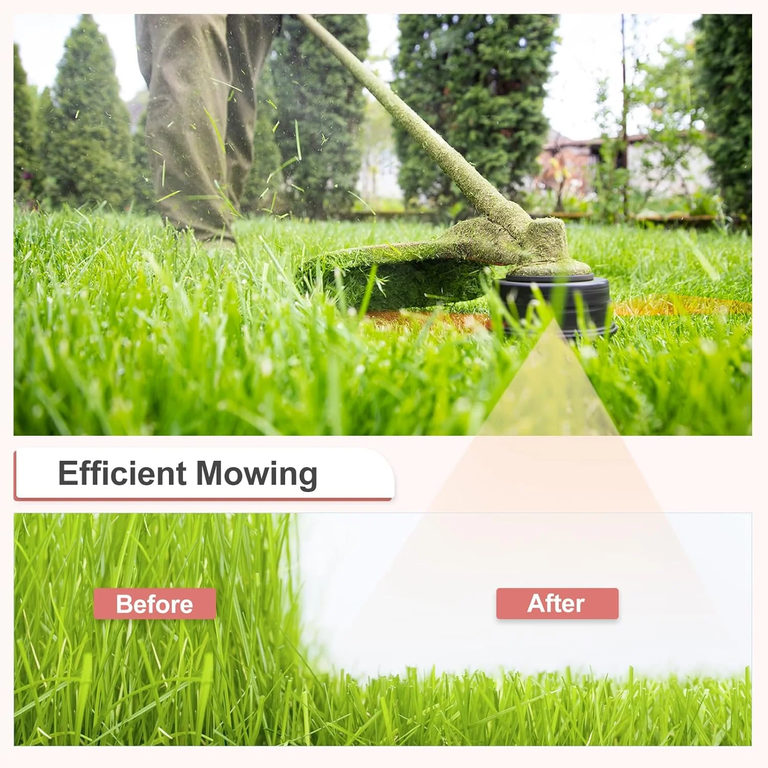 3-Pack Weed Eater String, Compatible with Craftsman String Trimmer CMCST900D1, CMCST900B, CMESTA900, CMESTE920, 0.065 Inch String Trimmer Line Replacement CMZST0653