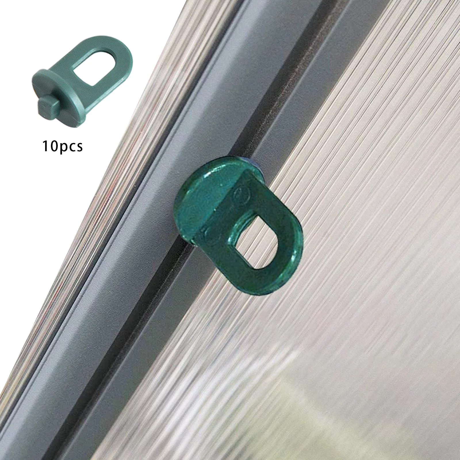 10Pcs Greenhouse Hanging Hooks Fastener for Vegetable Flower Pot Greenhouse