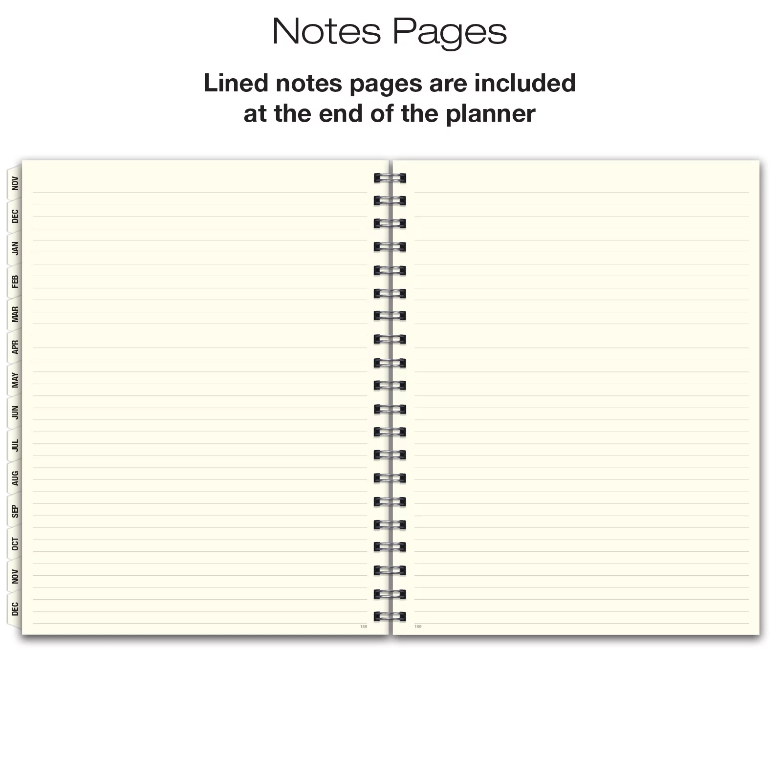 Essential Monthly & Weekly Planner 5