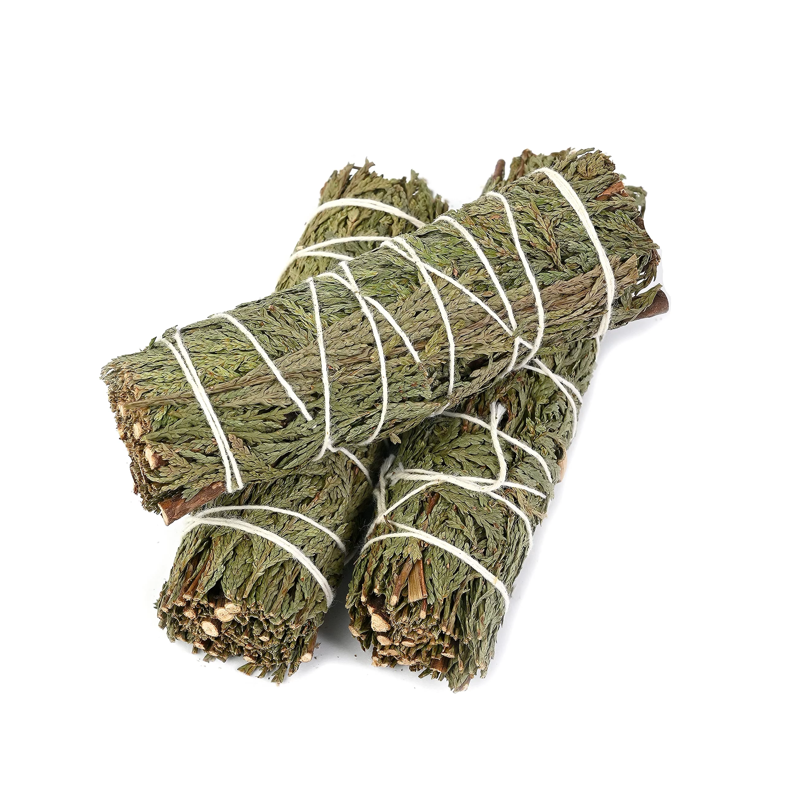 Incense Garden Cedar Smudge Stick - 3 Pack - for Smudging, Healing, Purifying, Meditating & Incense