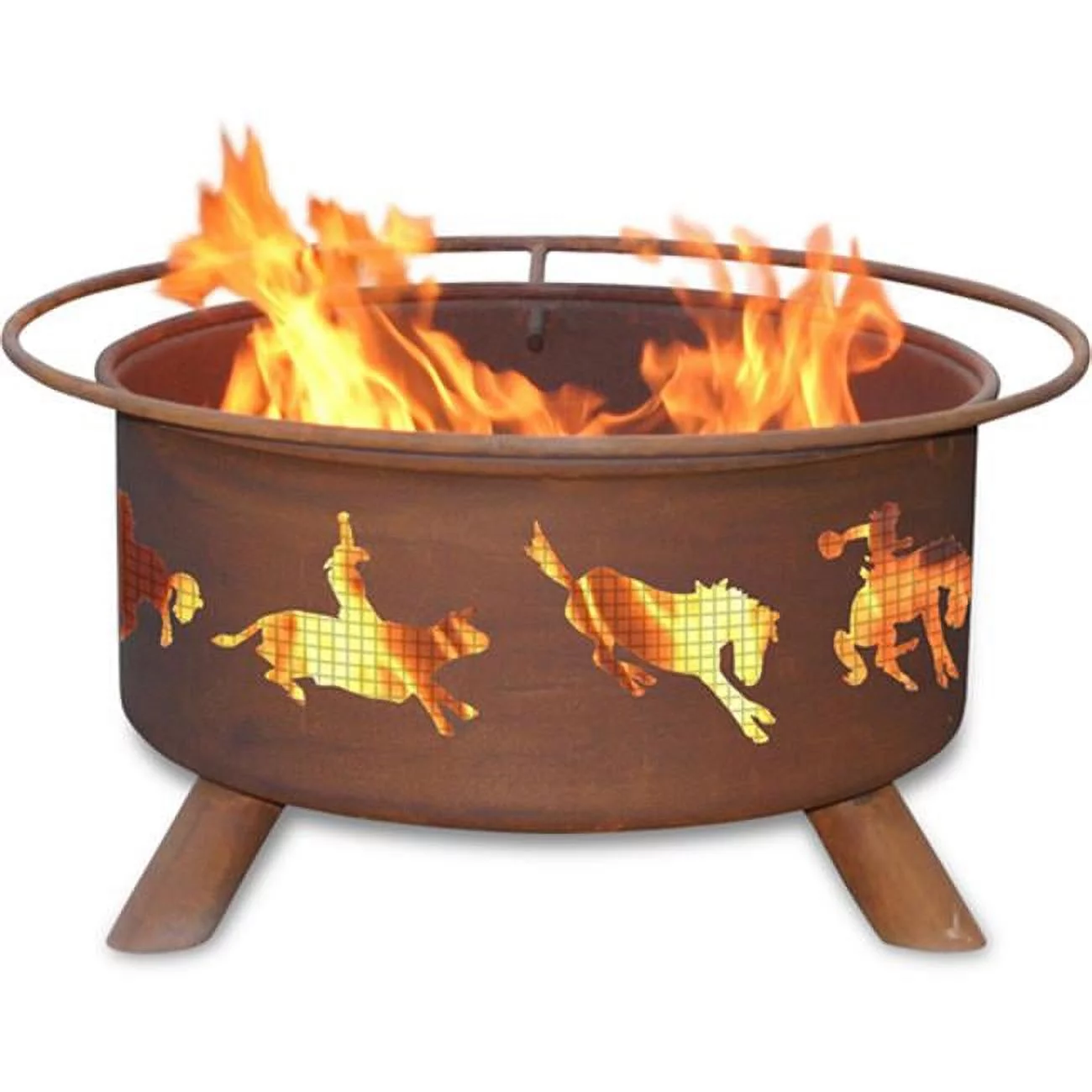 3'' Natural Rust Western Fire Pit