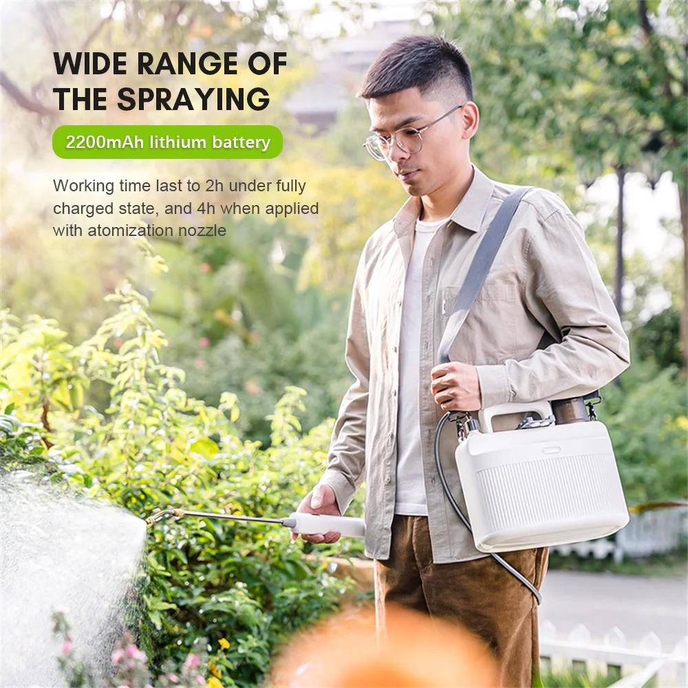 Sprinkler,2200mah Reable Battery 5l Sprayer Pump Sprayer With 2200mah With 2 Alternative Battery Plant Mister Pump Sprayer With Alternative Spray Lances Mister With 2 Plant Mister With Can.