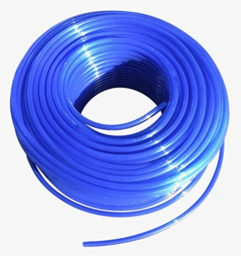 Maple Syrup Tree Tapping Tubing Line - 500 FEET - 5/16 inch Vacuum Line Hose - Can use with Drop Line Tubes Set-up - Semi Stiff Blue - 15 Year (500 Foot Length) MADE IN NORTH AMERICA