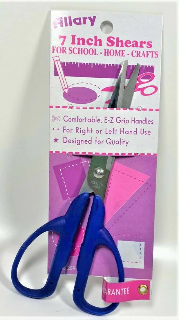 Allary Style #209 Craft Scissors, 7 Inch, BLUE