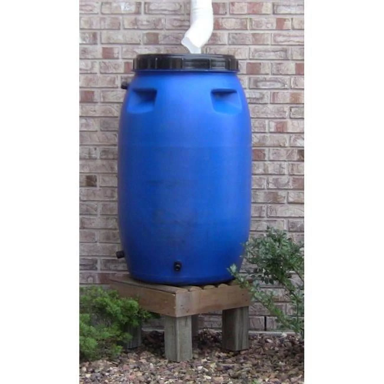 UpCycle Products BLRO-55 55 gal Blue Rain Barrel