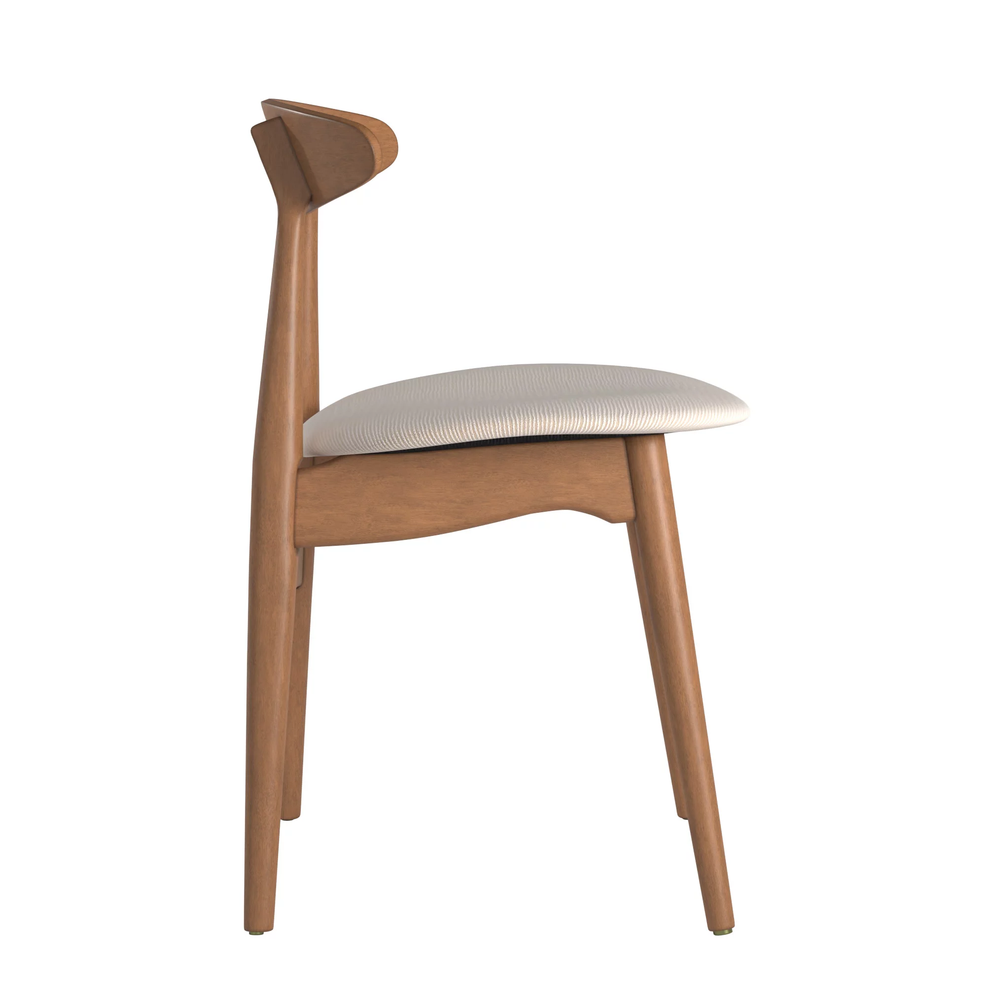 Weston Home Arne Dining Chair, Set of 2 ,Beige