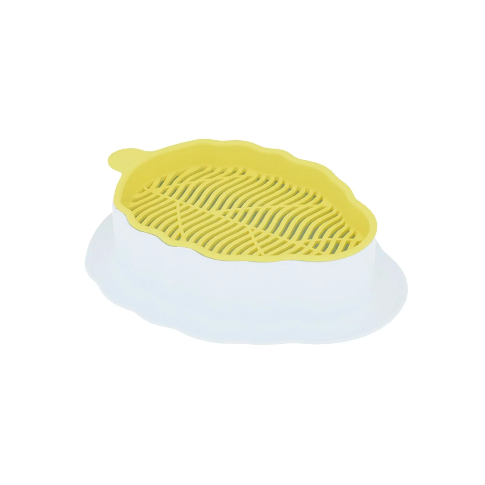 Cats Grass Tray Sprouting Container for Planting Office Greenhouse White Yellow