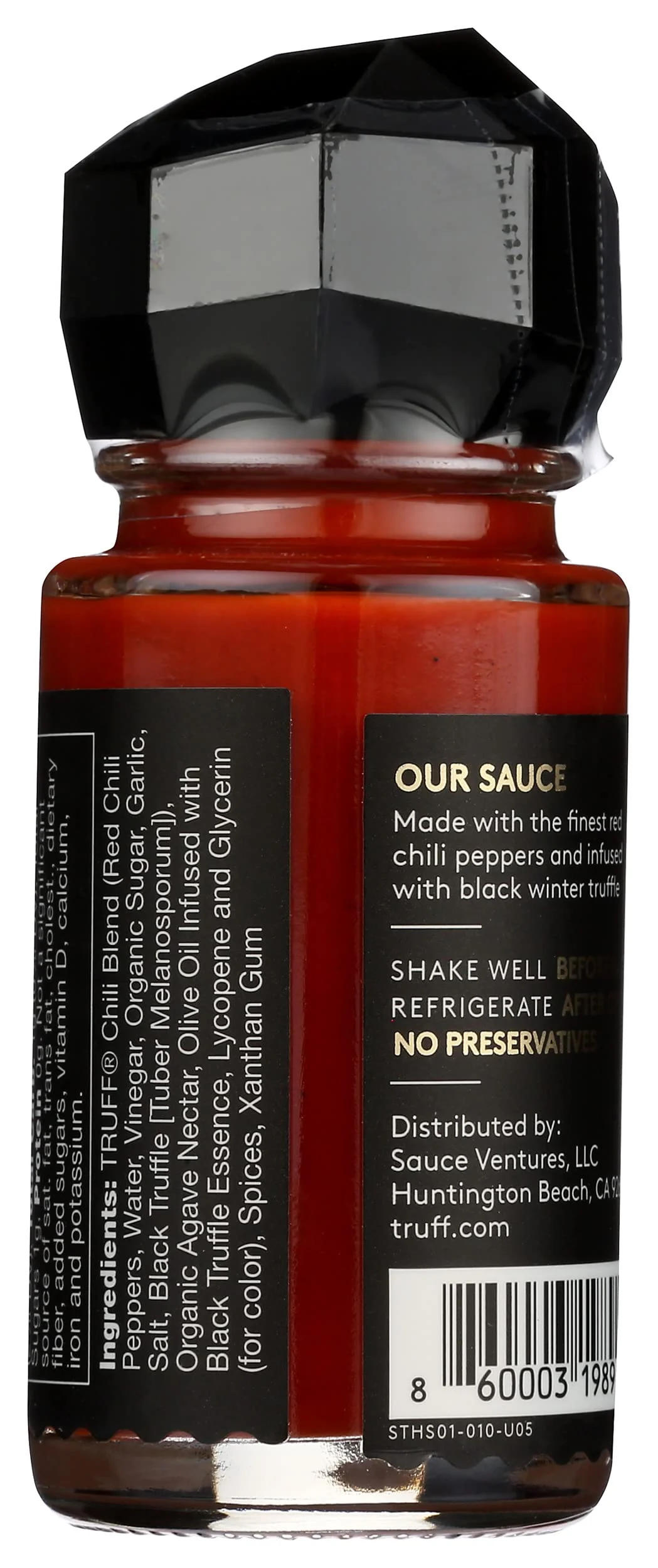 Truff, Sauce Hot Infused Black Truffle Mini, 1.5 Ounce