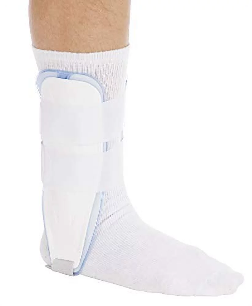 United Ortho US8813A Air Stirrup Ankle Brace, Large, Black