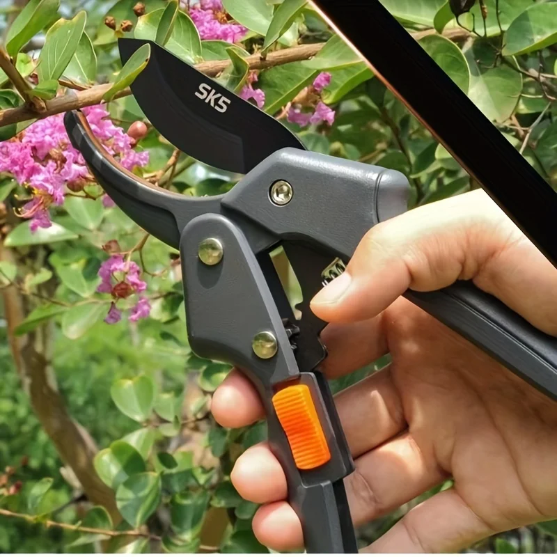1pc Ergonomic Pruning Shears - Comfort Grip for Weak/Arthritic Hands - Durable Garden Cutter for Men & Women - Gardening & Hand Tool