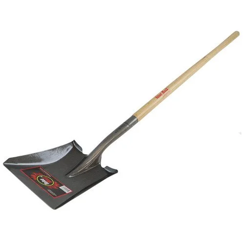 Value MaxX™ by Red Rooster ® Dirt Shovel, Square Point, Wood Handle - 16 Gauge